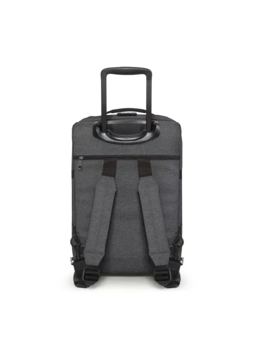 Eastpak STRAPVERZ S kézipoggyász vászon bőrönd hátizsák farmer fekete