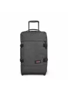 Eastpak STRAPVERZ S kézipoggyász vászon bőrönd hátizsák farmer fekete