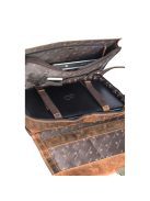 Giorgio Carelli zsírosbőr férfi laptoptáska vállra akasztahtó hosszúpánttal