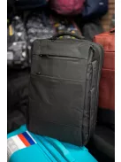Kézipoggyász kabin USB hátizsák 20 x 30 x 40 bordó