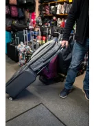 Kézipoggyász kabin USB hátizsák 20 x 30 x 40 bordó