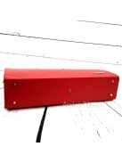 Bőr női aktatáska laptoptáska 17" piros Berkenye