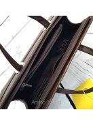 Bőr női aktatáska laptoptáska 17" Berkenye barna