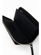 Desigual hosszú pénztárca körbecipzáras patcwork barna