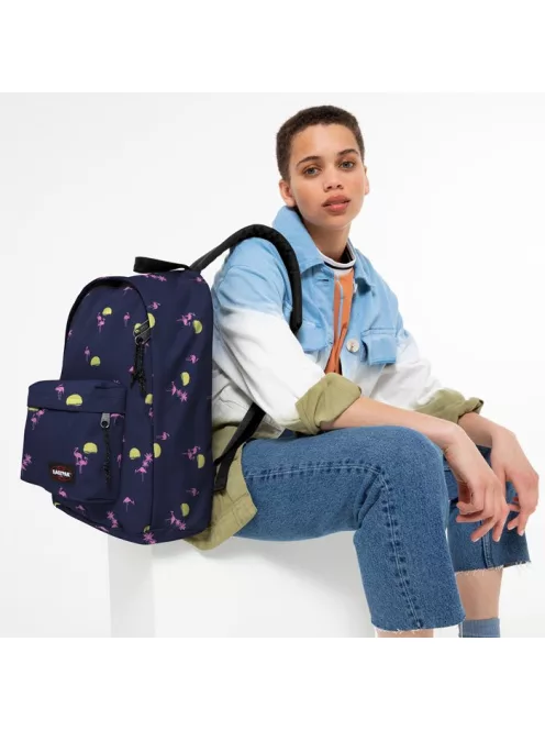 Eastpak Out of office laptoptartós hátizsák flamingós