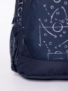 HeavyTools 3 zsebes hátizsák laptoptartós plusz biztonsági zsebes kulacstartós SOCCER