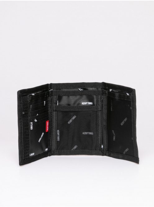 HeavyTools tépőzáras vászon pénztárca Edorka22 elegáns szürke