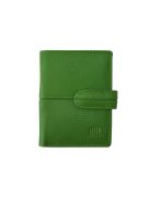 Puha bőr kártyatartó színes 51 zöld