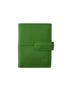 Puha bőr kártyatartó színes 51 zöld