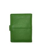 Puha bőr kártyatartó színes 51 zöld