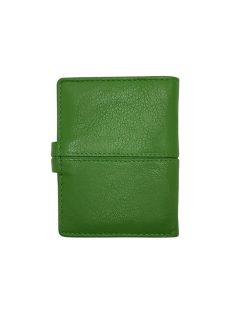 Puha bőr kártyatartó színes 51 zöld
