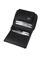 Choice női fekete bőr pénztárca