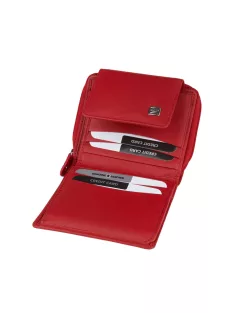 Choice női piros bőr pénztárca