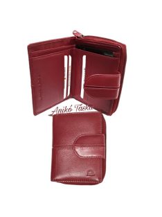 Kadro meggypiros bőr női pénztárca