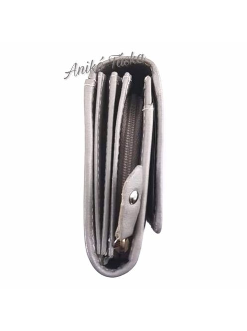 Fekete bőr női nagy pénztárca Carelli