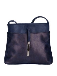 Karen rostbőr kis válltáska billenő záras kék D099