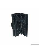 Giorgio Carelli bőr női pénztárca sok kártyás fekete