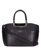 Karen elegáns kézi táska billenő fogós virágos 