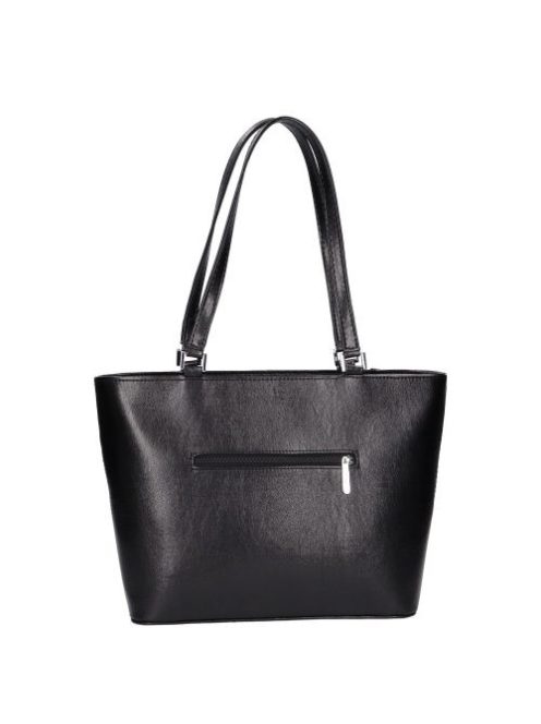 Karen merev falú táska tűzött fekete virágos 9283