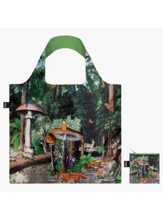 LOQI bevásárló táska fekete erdő