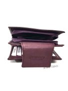 S. BELLMONTE kártyatartós belső patentos pénztárca lila