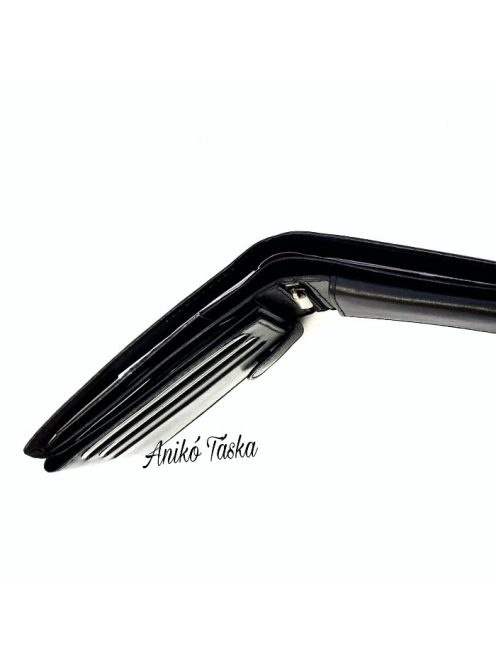 Férfi bőr pénztárca belül patentos sok kártyás barna Vester