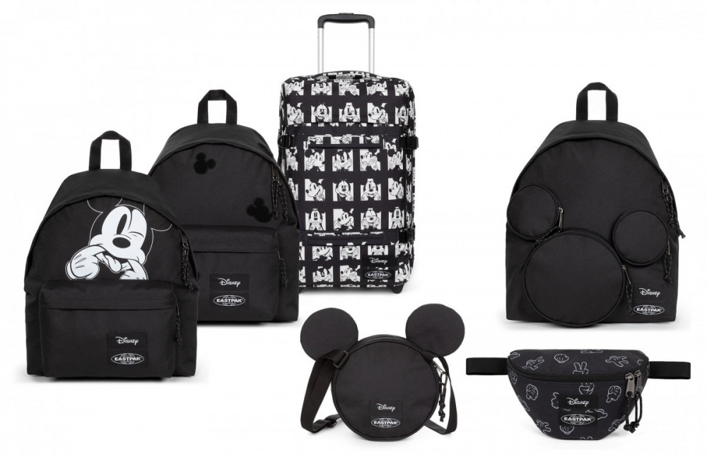 Eastpak PADDED PAK egyszerű ikonikus hátizsák MICKEY apró mintás