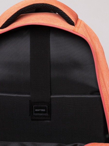 HeavyTools hátizsák 4 zsebes kulacstartós laptoptartós korall