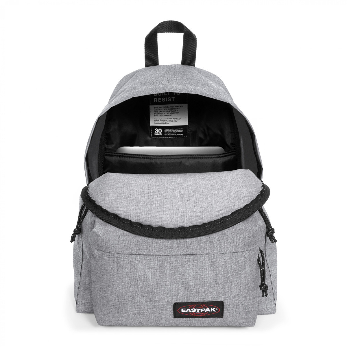 Eastpak DAY PAK'R ikonikus hátizsák laptoptartós kulacstartós cirmosszürke