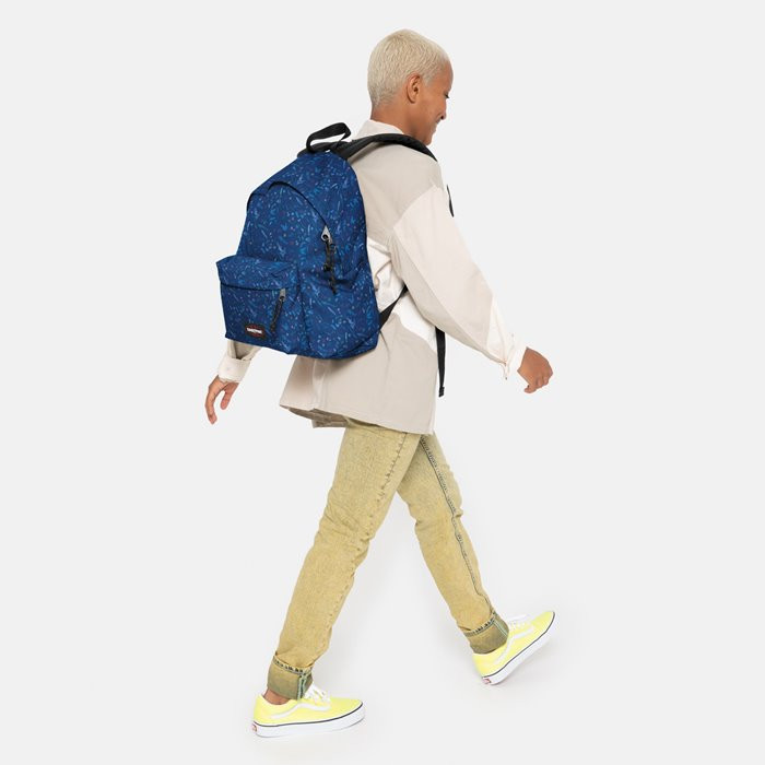 Eastpak Padded Pak egyszerű hátizsák kék gyógynövények