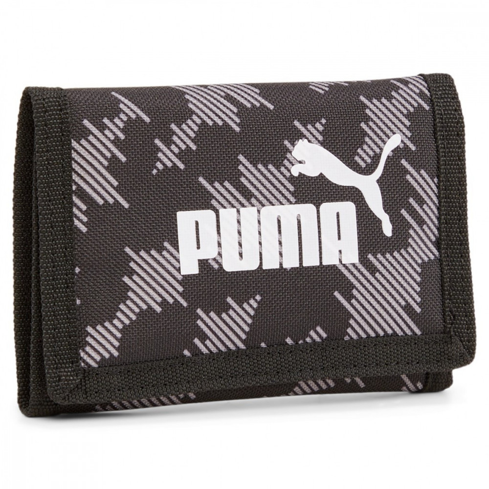Puma tépőzáras vászon pénztárca rádiósávos